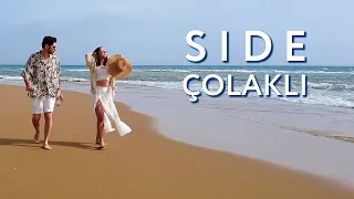 SIDE COLAKLI on the beach in April TURKEY #side #turkey #colakli