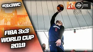 France v Serbia | Men’s Full Quarter-Final | FIBA 3x3 World Cup 2019