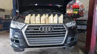 Audi 3.0 oil change and oil service reset