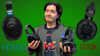 PICK YOUR POISON!! - Audio Technica R70X vs Sennheiser HD600 Comparison