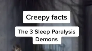 The 3 Sleep Paralysis Demons || #shorts