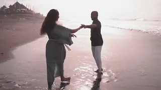 Fabrício Durães + Elvina Ensh • Black Sand beach BALI • Brazilian Zouk Dance