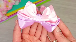 DIY /🎀 ЛЕГКО и Просто и Такая Красота/ Красивые бантики из лент.