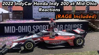 RAGE AND CRAZY RACE! (2022 IndyCar Honda Indy 200 at Mid-Ohio Reactions)