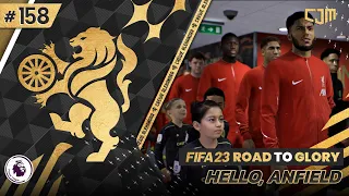 FIFA 23 Crewe Alexandra Road To Glory | Rainy Anfield! Laga Krusial Lawan Liverpool #158