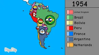 History of South America Countryballs (1900-2023)