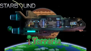 Building in Starbound vs Terraria