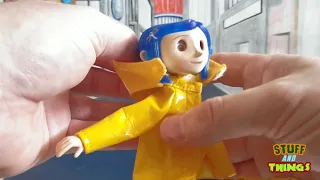 Neca Coraline in raincoat review.