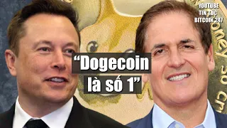 Elon Musk và Mark Cuban: "Dogecoin là loại tiền điện tử mạnh nhất"