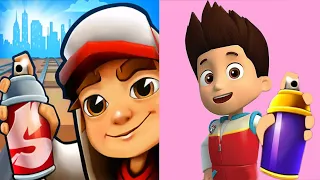 Subway Surfers vs Paw Patrol Runner