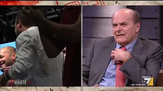 Pier Luigi Bersani: 'Salvini sulla felpa ha scritto Nembo Kid o Rambo, sulla maglietta della ...