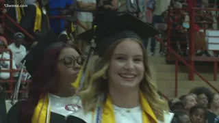 Warner Robins High School students graduate at Perry fairgrounds | Central Georgia news