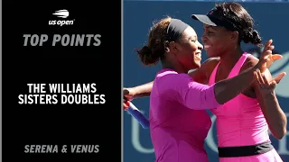 Serena & Venus Williams' Top Doubles Points | US Open