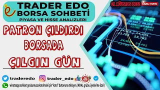 Borsa Sohbeti -  Pala Çıldırdı Borsada Coşkulu Gün  | Hisse Analizleri |#xu100​ #bist100