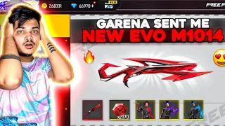 Free Fire Garena Send Me New Evo M1014 Gun Skin 😍 Level 8 Special Ability –Garena Free Fire