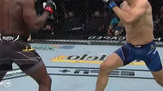 Uriah Hall vs Chris Weidman - BROKEN LEG!