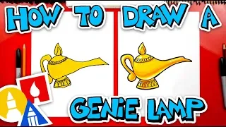 How To Draw A Genie Lamp