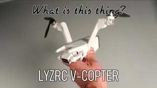 LYZRC L100 V-Copter | Oddest drone under $200 | The Zerozero V-coptr Falcon's little brother