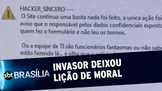 Hacker invade site do Ministério da Saúde | SBT Brasília 18/02/2021