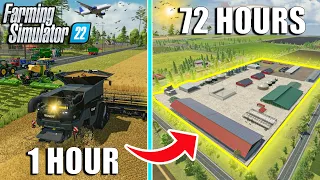 I SPENT 3 DAYS Trying to earn 💵 $1 BILLION in Farming Simulator 22...