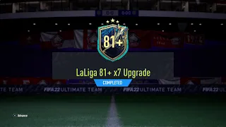 Opening The 81+ X7 La Liga Pack!