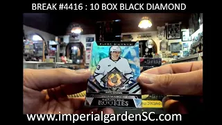 BREAK #4416 : 10 BOX 2023-24 #upperdeck BLACK DIAMOND NHL HOCKEY BOX CASE BREAK