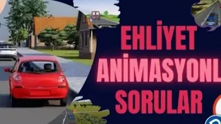 YENİ EHLİYET ANİMASYONLU AĞUSTOS2022 SINAV SORULARI #SRC1 #SRC2 #SRC3 #SRC4 YAZILI #SORULARI