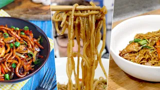 I Found the Best Tiktok Noodles - Chili Garlic Udon, Chicken Lo Mein, Caramelized Onion Pasta