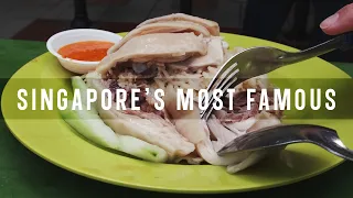 AWARD-WINNING Chicken Rice: Exploring Singapore's Maxwell Hawker Center