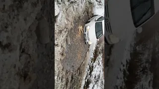 VW Golf vs ice