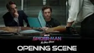 SPIDERMAN NO WAY HOME 2021 Opening Scene  Marvel Studios  Disney