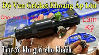 Van cricket khoang áp lớp hàng chuẩn công ty huben lợi 1 xịn có bảo hành |van súng pcp chuyên condor