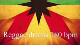 Reggae drums style #2 180 bpm