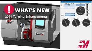 Mastercam 2021 Turning Enhancements – Mill-Turn Simulation with Mastercam Simulator