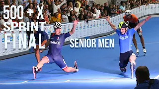 500Mts + X Sprint Senior Men Final | EC 2019