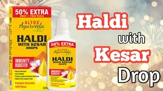 Haldi with Kesar Drops | हल्दी  विथ  केसर ड्राप के फायदे | सर्दी खांसी बुखार का रामबाण इलाज