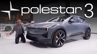 電動SUV市場的一顆新星？Polestar 3靜態體驗！北歐血統的老將，是否能成為Tesla的強大對手？