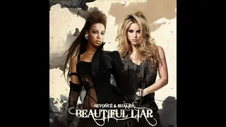 Beyonce & Shakira.  Beautiful Liar : Digital Delay Remix