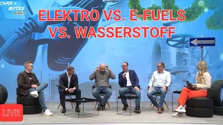 Car Maniac LIVE: E-Fuels vs. Elektroauto vs. Wasserstoff