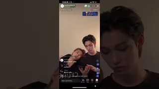 hyunjin and Felix  dance to jingle jingle challenge.React to Olivia Rodrigo Traitor.Tiktoklive160622