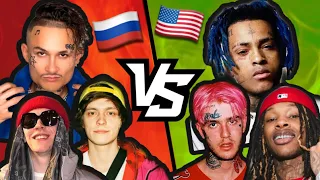 Russian Rappers VS American Rappers! (WHO WIN?)