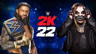 WWE 2K22 - Roman Reigns vs "The Fiend" Bray Wyatt - 2k22  Gameplay Concept