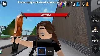 murder mystery2 mobile/android gameplay/Montage (bio set) #roblox #mm2 #12 #android