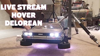 LIVE STREAM Custom HOT TOYS Back to the Future 2 hover Delorean Danoby2