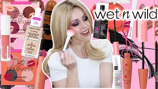 TESTING NEW WET N WILD MAKEUP! DATE OR DOMINATE COLLECTION + BARE FOCUS SKIN TINT + MORE!