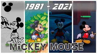 История / Эволюция  Mickey Mouse 1981 - 2021