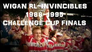 Wigan 1988-1995-Invincibles-Challenge Cup Finals...