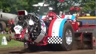 Roude Leiw Modified 2,5t @ Hassmoor 2012 Tractor Pulling