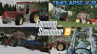 PLOW in the SNOW with new SCHLÜTER power! 💪🏽🥶☃️❄️ | [FS19] - Timelapse #18 Walchen Seasons