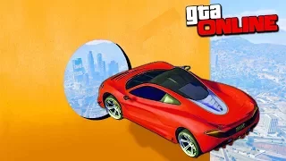 1  ШАНС НА 1.000.000 ЧТОБЫ ПРОЛЕТЕТЬ ТУТ! АДСКИЙ АВТОПАРКУР НА Т20 В GTA 5 ONLINE